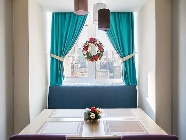 Отель Raziotel Kyiv Yamska Киев-44